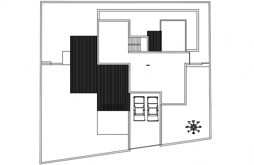 Floor and car park area plan