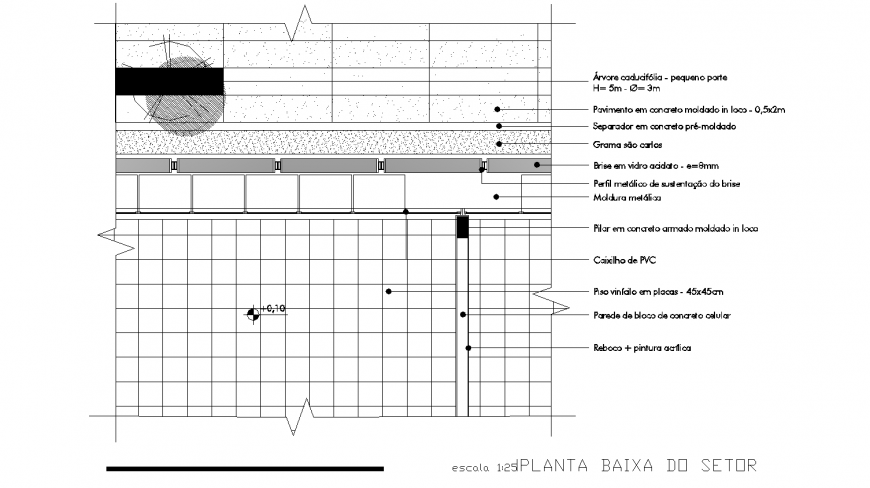 Floor detail drawing in dwg AutoCAD file.