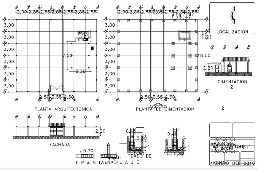 Floor detail drawing of the shop in dwg AutoCAD file.