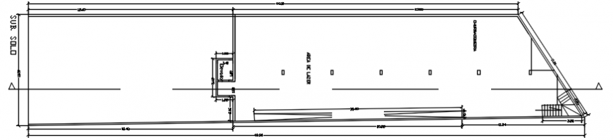 Floor framing plan structure details for apartment building dwg file
