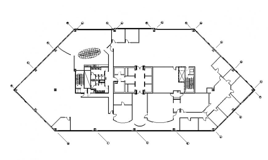 Floor house planning detail autocad file