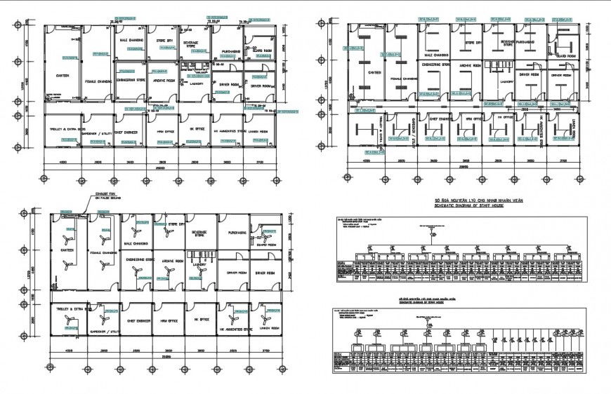 Floor plan and structure details of LPG gas industrial plant cad drawing details dwg file
