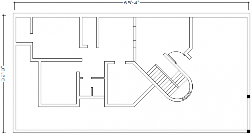 Floor plan drawings of house 2d view CAD blocks dwg autocad file