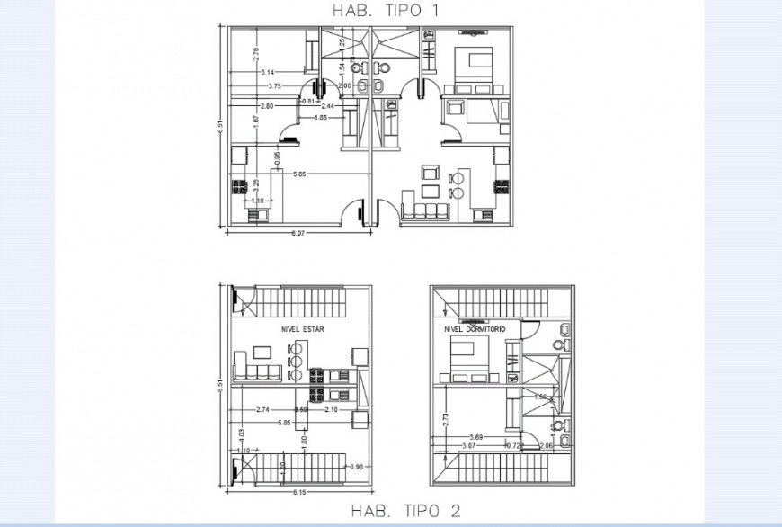 Floor plan of hotel in auto cad file software