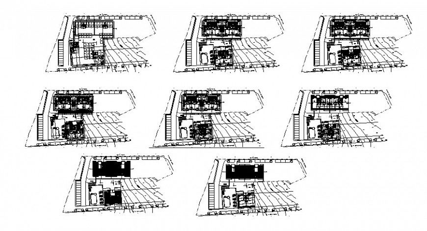 Floor Plan of Housing Project in AutoCAD File for Easy Design