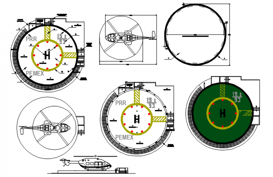 Floor plan of super market file in auto cad software