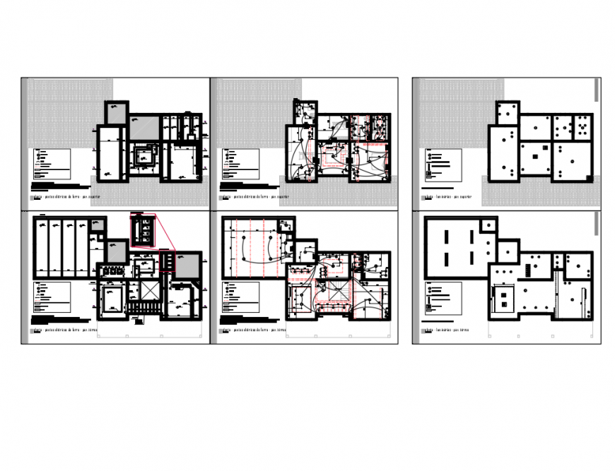 Floor vise electrical lining points cad drawing details dwg file