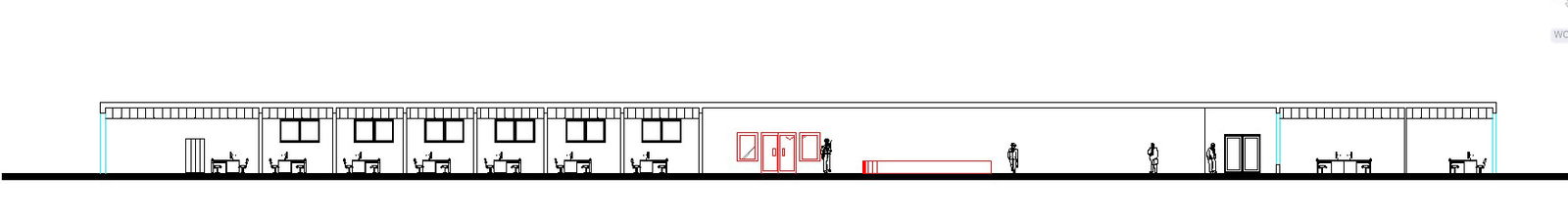 floor elevation of high rise building in AutoCAD, dwg file.