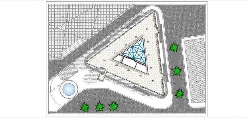 Flooring concept of hotel dwg file