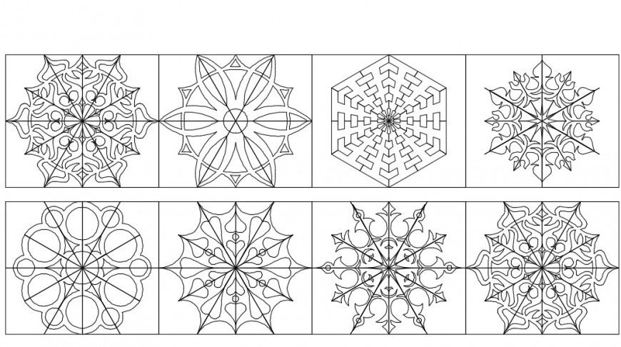 Flooring focus center design dwg file