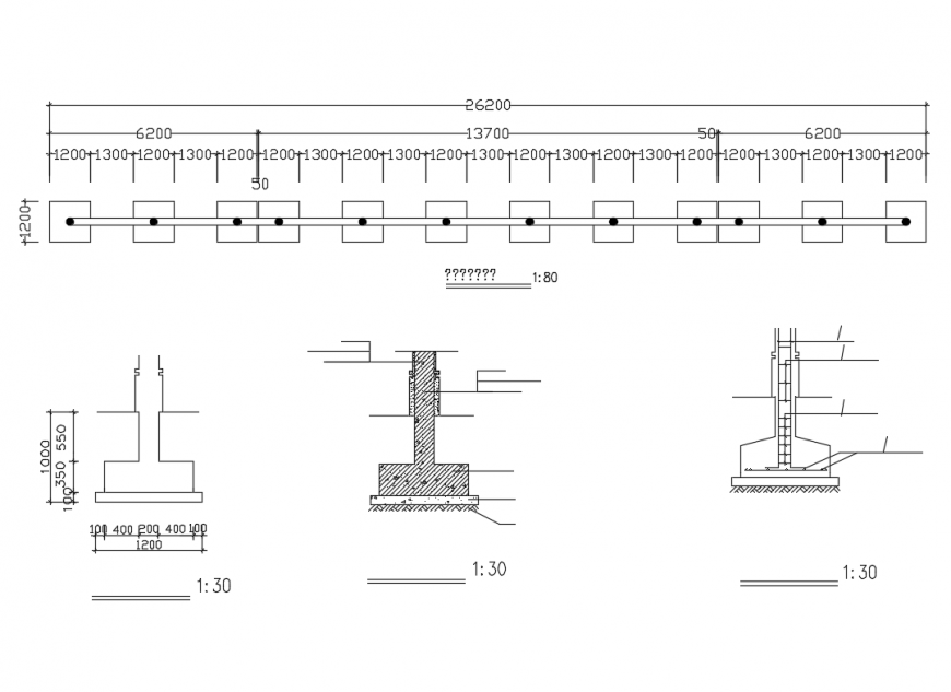 Flower rack plan and construction cad drawing details dwg file