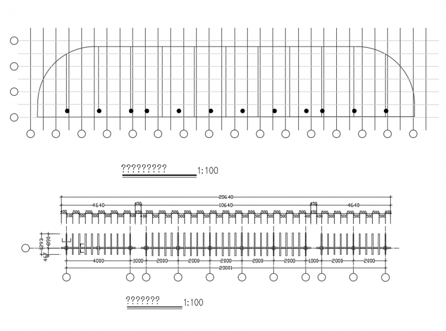 Flower shelf automation cad drawing details dwg file