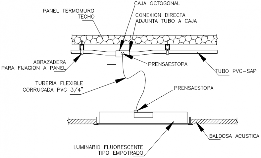 Fluorescent light pole drawings 2d view electrical blocks dwg autocad file