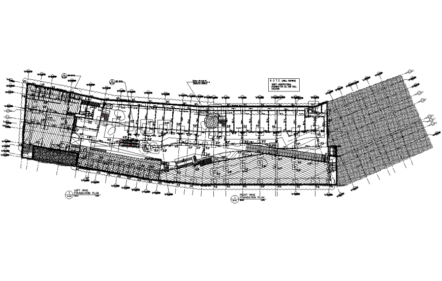 Foundation cistern tank and pit detail autocad file