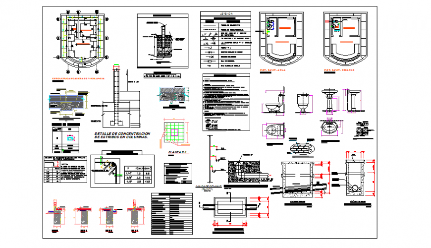 Foundation detail design drawing surveillance cabinets design drawing