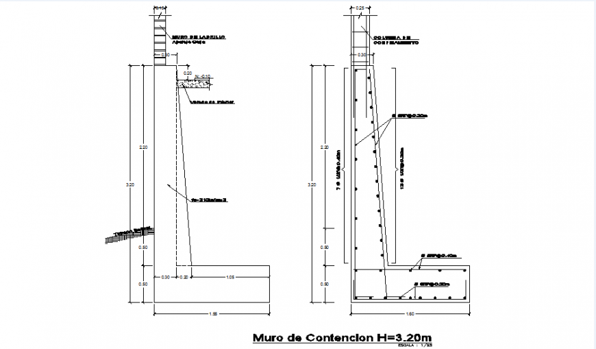 Foundation pile section layout file