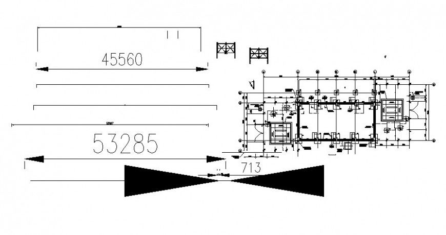 Foundation plan drawings detail 2d view autocad file