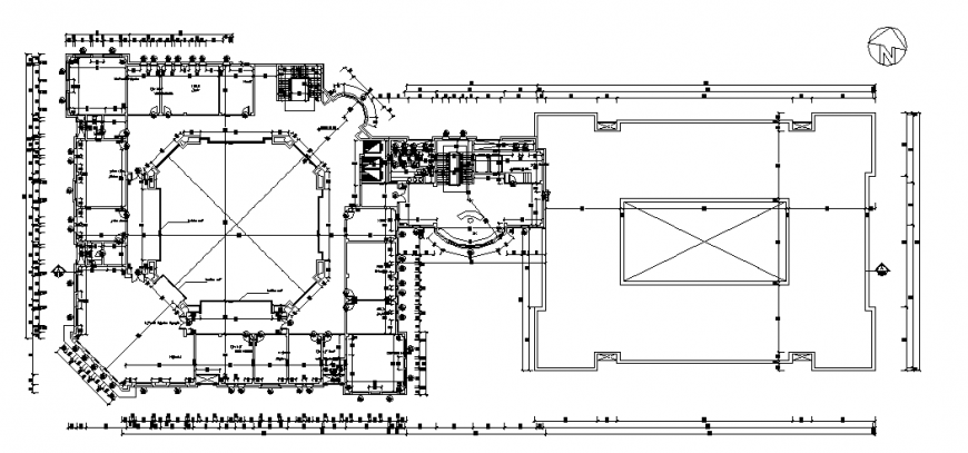 Fourth floor framing plan details of house building cad drawing details dwg file