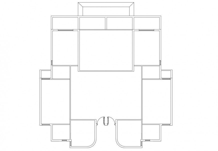 Framing plan structure details of house floor dwg file