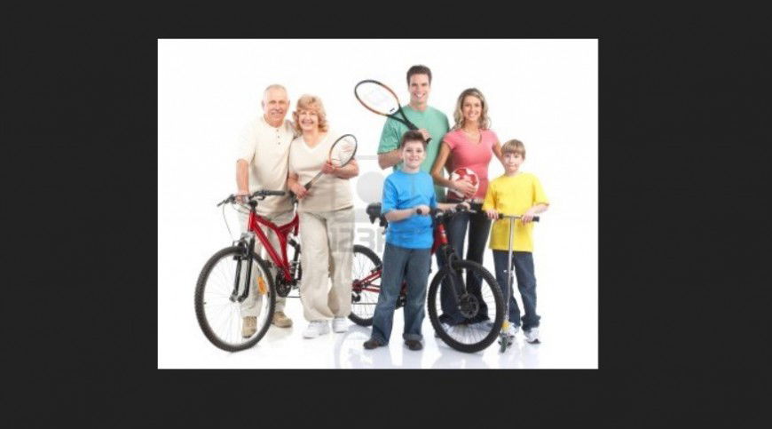 Full family 3d model layout photo file