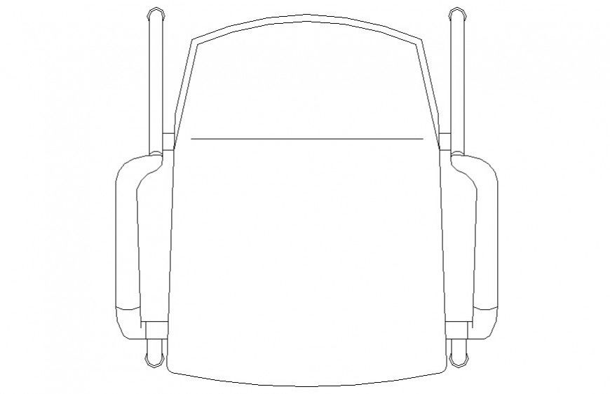 Furniture blocks 2d drawing in autocad file