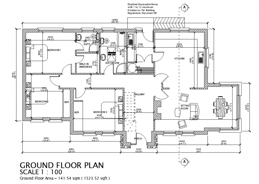 Furniture different block drawing in dwg file.