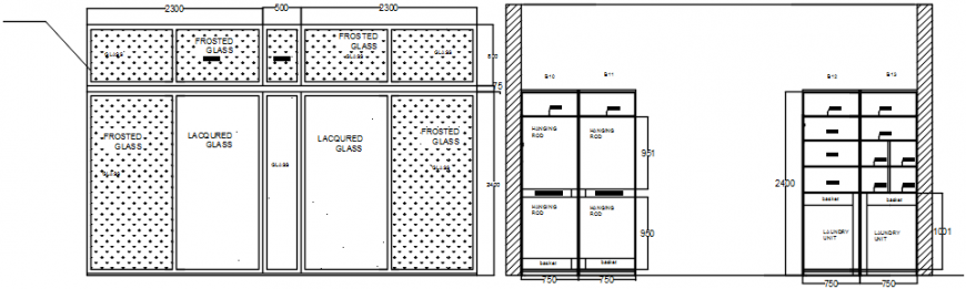 Furniture drawings 2d view autocad software file