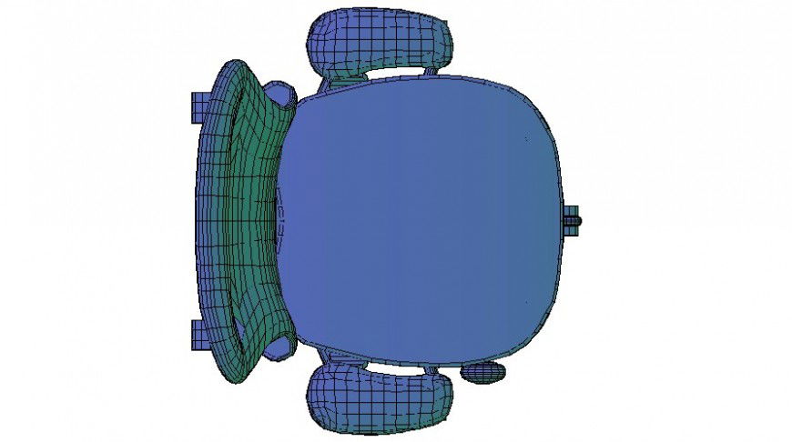 Furniture drawings details of chair elevation autocad software file