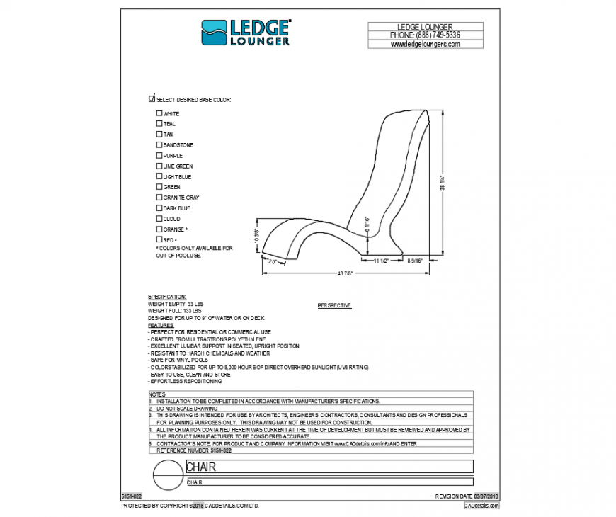 Garden desk chair equipment cad block design dwg file