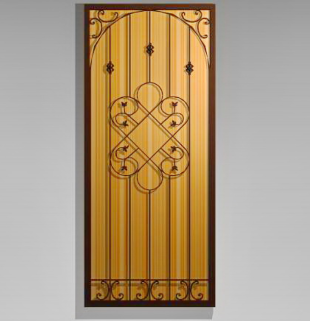 3d Main Gate Front Elevation Design Max File