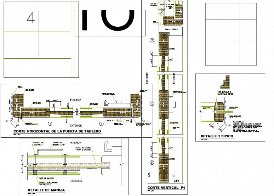 Glass door detail drawing in dwg AutoCAD file.