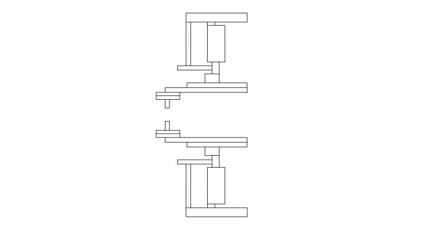 Glute machine detail gyming equipment block 2d view elevation layout autocad file