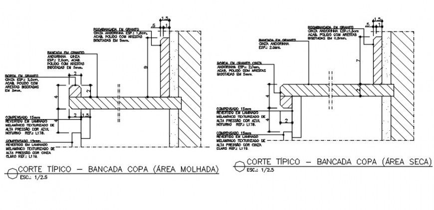 Granite garden table construction and structure drawing details dwg file