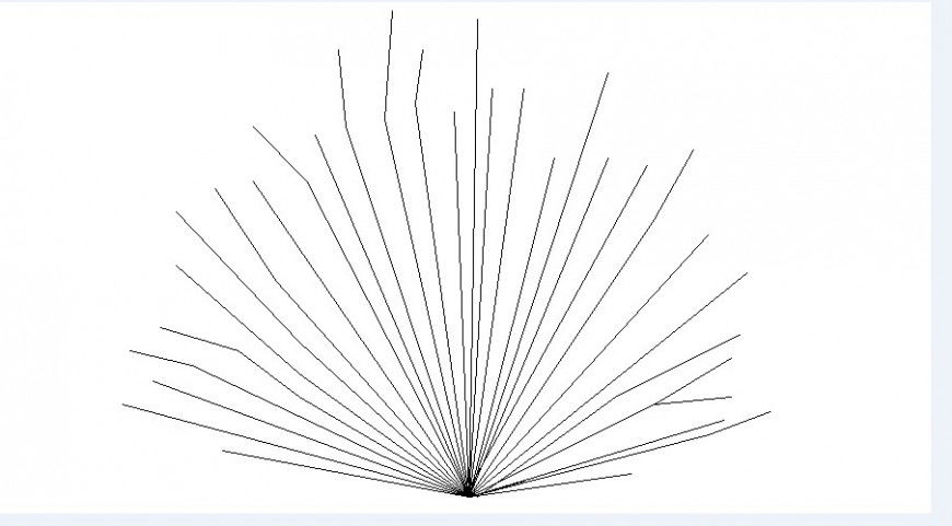 Grass type tree plant elevation block drawing details dwg file