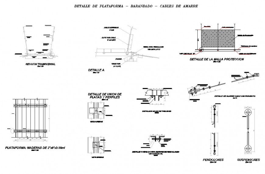Grill detail 2d view CAD structural block layout file in autocad format