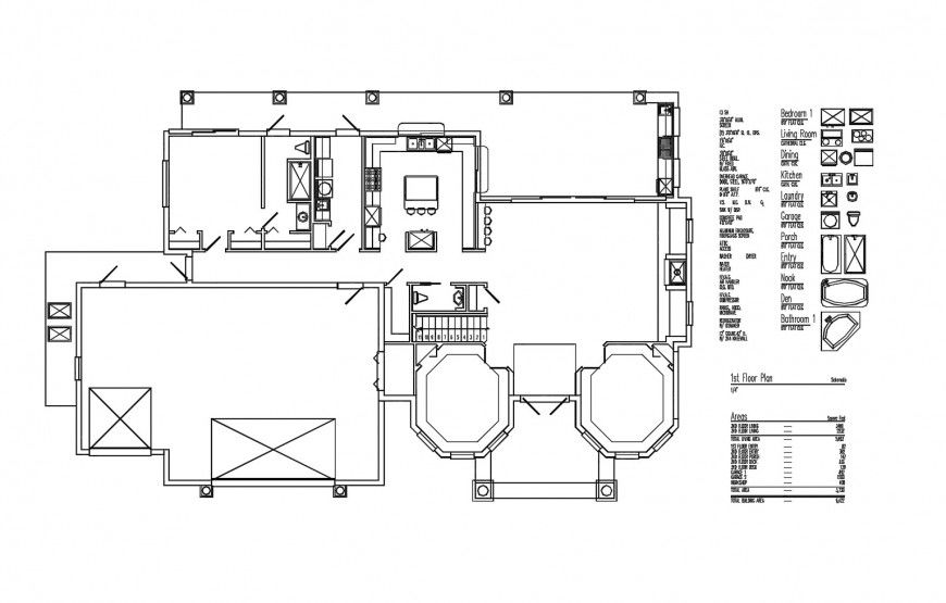 Ground floor framing plan structure details of house building dwg file