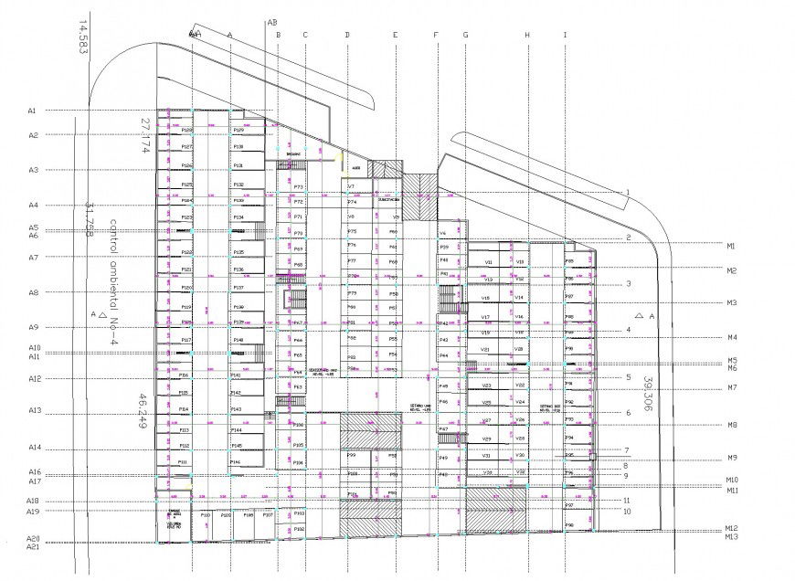 Ground floor hosing plan layout file