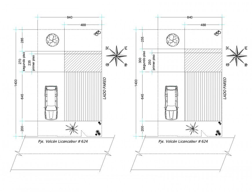 Ground floor house plan detail dwg file