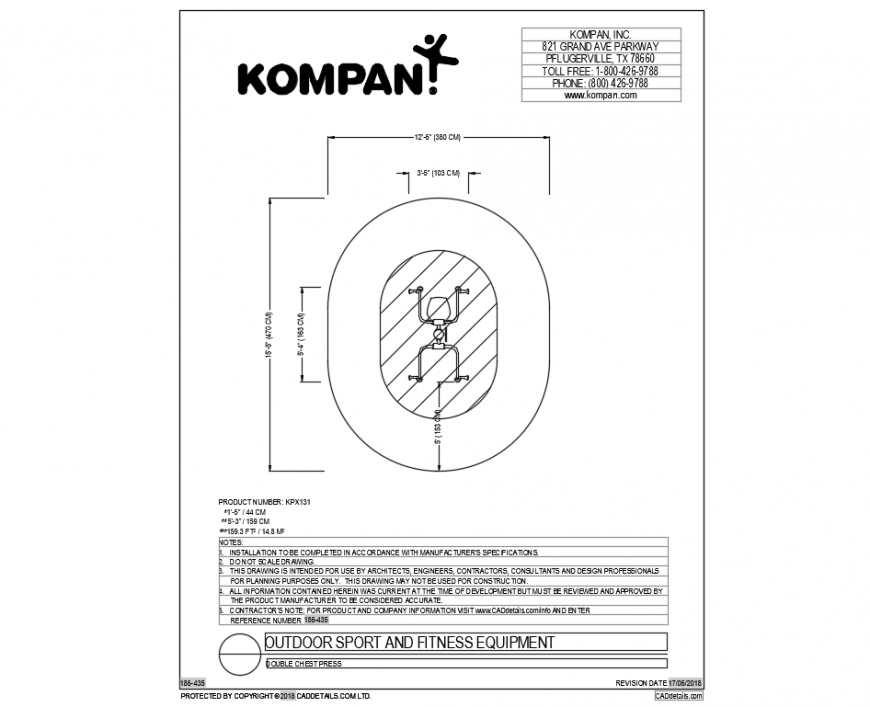 Gym sports equipment top view cad block design dwg file