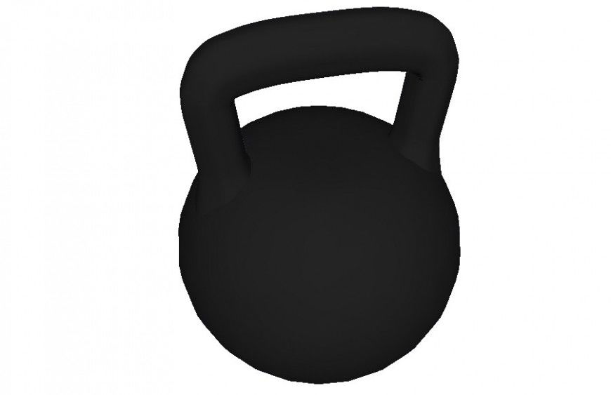 Gym weighing equipment detail 3d model layout sketch-up file