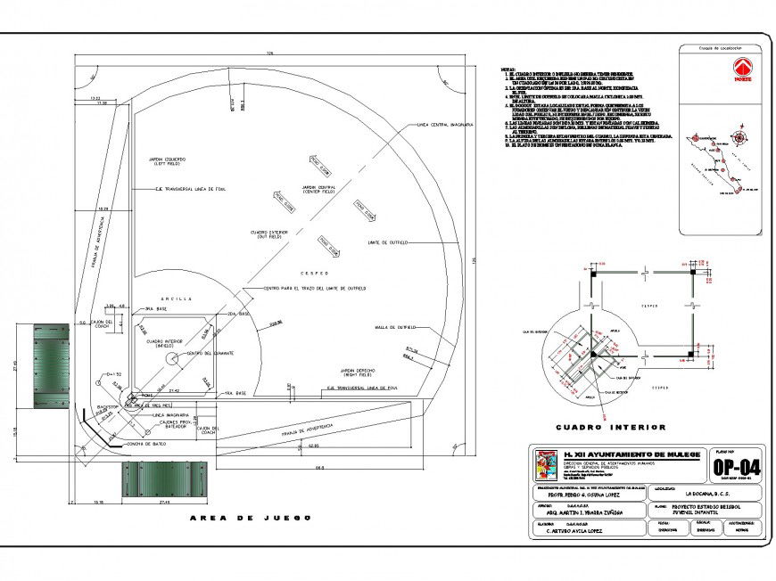 Half round shape building plan layout file