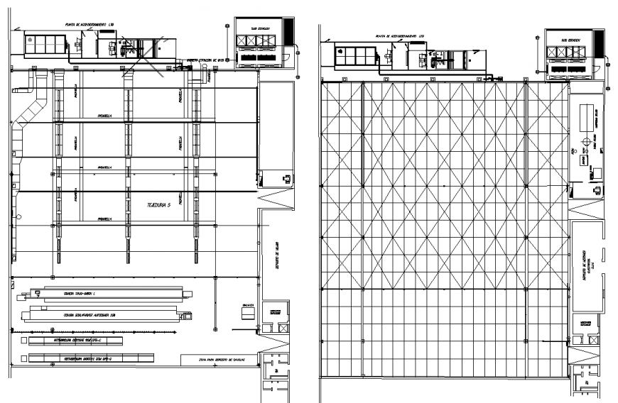 High rise corporate building drawing in dwg AutoCAD file.