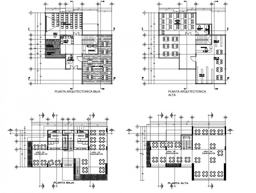 High school floor plan distribution auto-cad drawing details dwg file