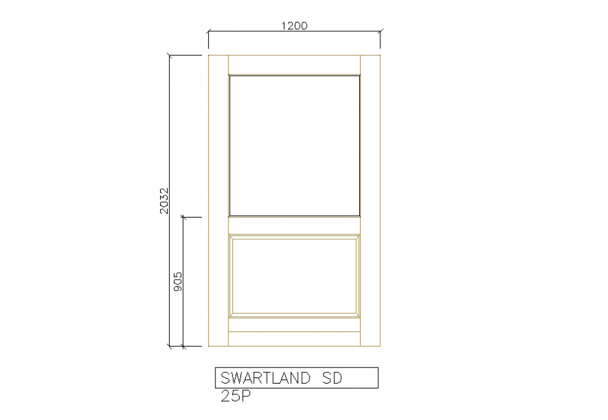 Home Door Block design