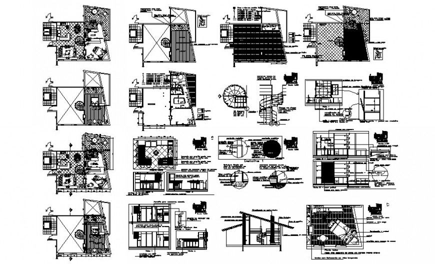 Hospital clinic 2d drawing work plan in Autocad