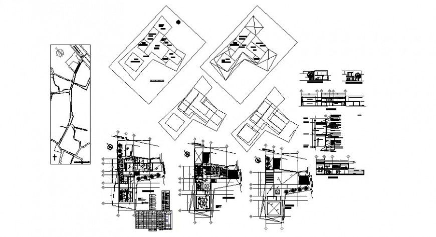 Hospital floor plan in autocad