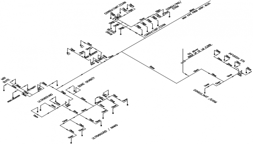 Hospital installation file 2d detail