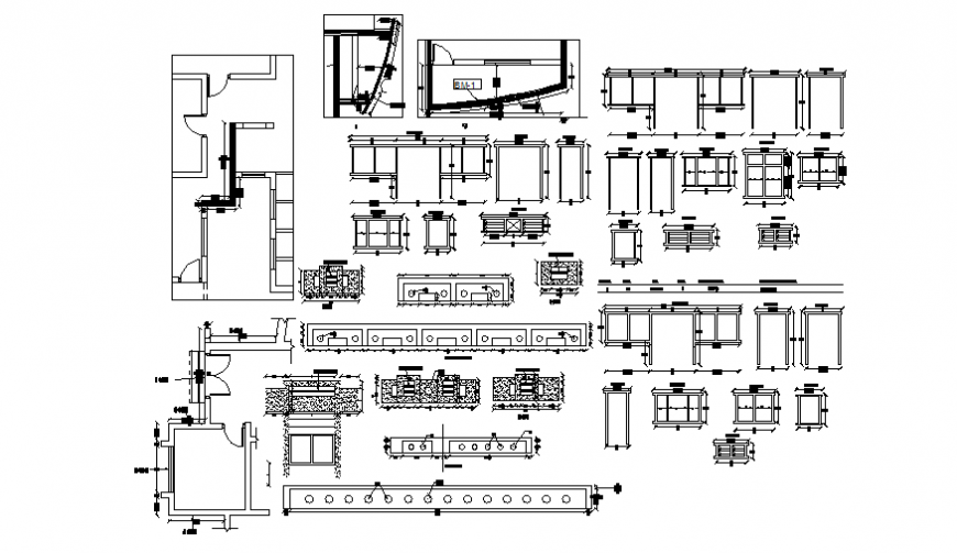 Hostel plumbing chamber planning autocad file