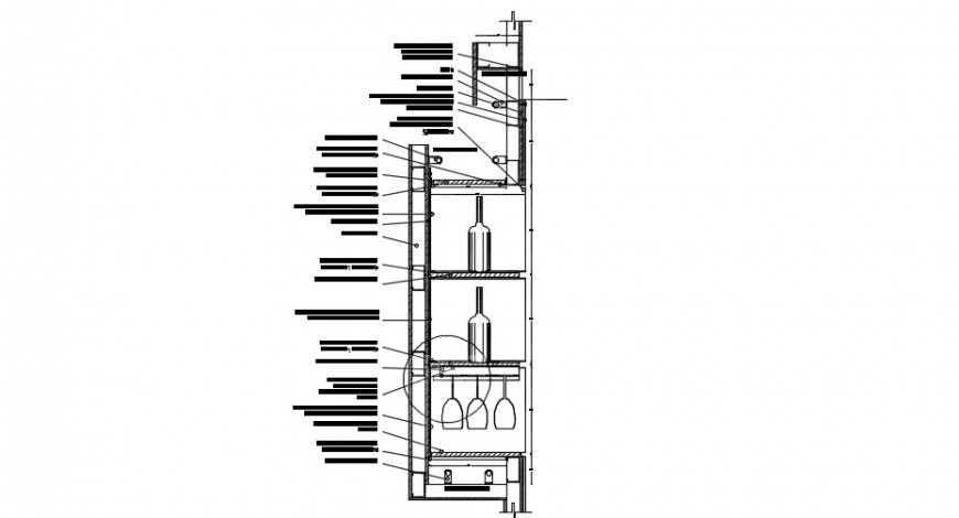 Hotel and restaurant furntiure unit dwg file