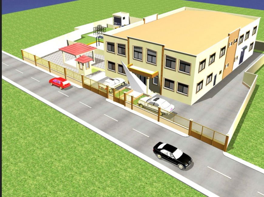 Hotel plan detail 3 d modal layout file